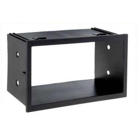 Façade D'autoradio 2 DIN 10.1" Pour Renault Clio 4 Et Zoe 2012-2017 - Kit De Montage Plastique Noir, Nécessite Câble CANBUS