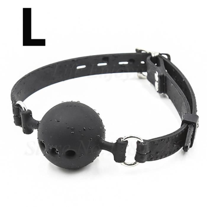 Boule De Gag En Silicone Souple À Bouche Ouverte, 3 Tailles, Bdsm, Jeu