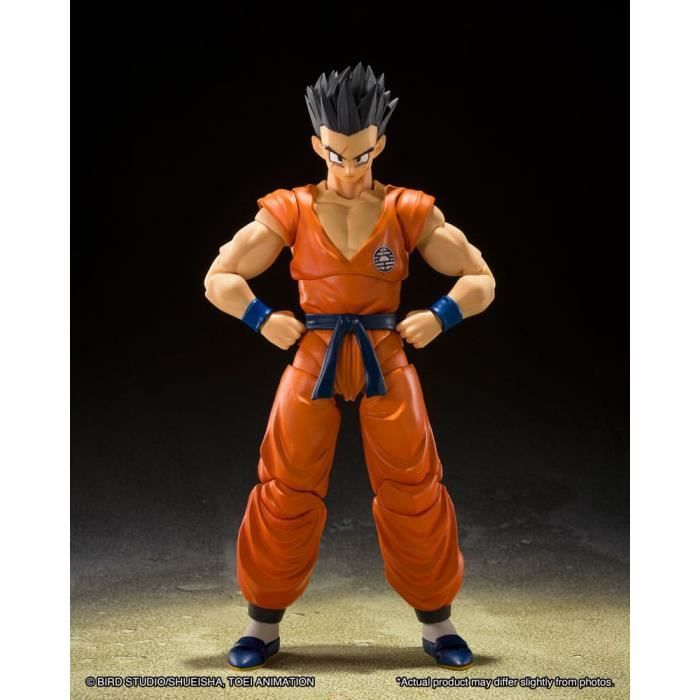 Figurine articul?�e Dragon Ball Z - BANDAI TAMASHII NATIONS - Yamcha - Accessoires inclus - S.H 