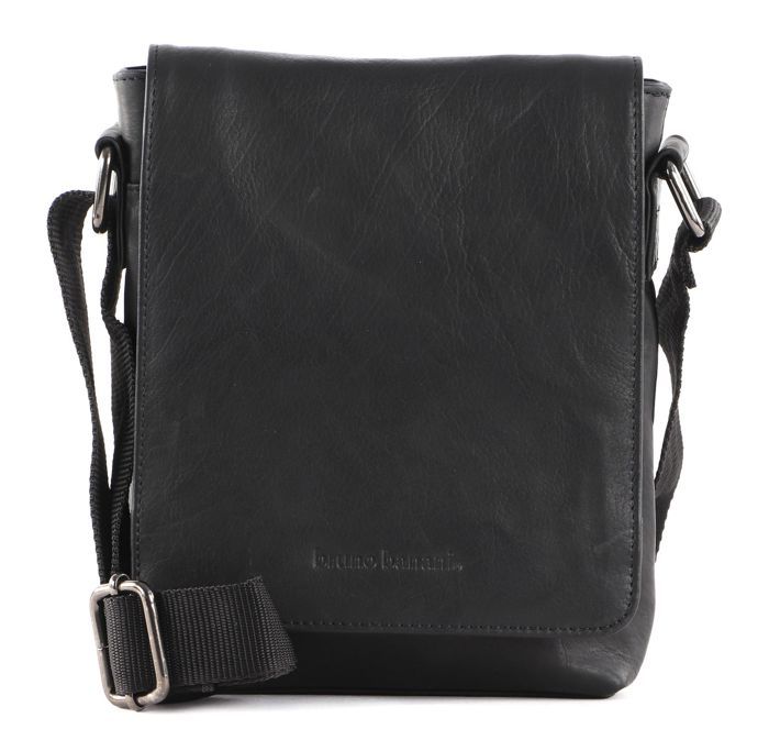Sac à épaule Bandoulière Bruno Banani – Cuir Noir – Femme – Neuf Avec étiquettes
