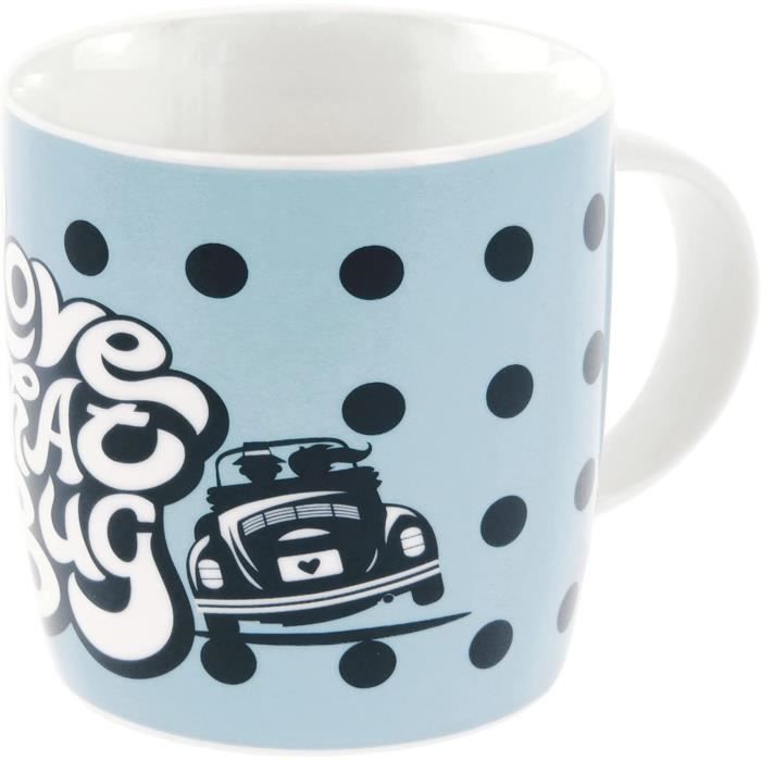 Mug Drôle 'Grande Barbe, Grande Responsabilité' - Céramique 11 Oz, Design Chromé - Cadeau Humoristique Pour Homme, Bureau, Fan De Barbes