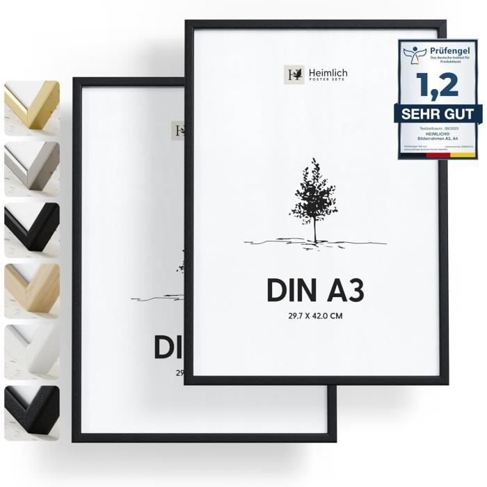 Hampton Frames BLACKWOOD BLW3042BBLKX - Cornice portafoto in legno di