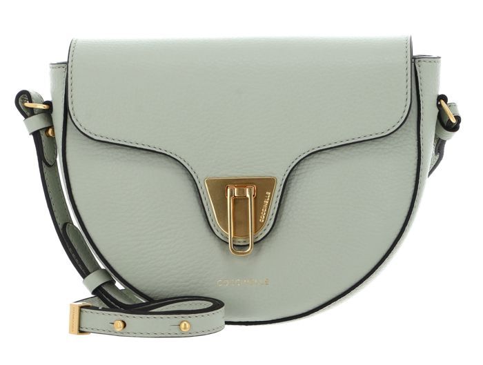 Sac Bandoulière Coccinelle Beat Elephant En Cuir - Neuf Avec étiquettes, Couleur Bark