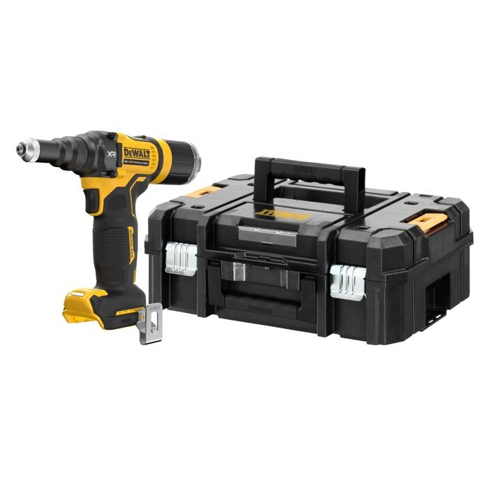 Riveteuse DEWALT XR 18V 2Ah Brushless 4 8 mm Sans batterie ni chargeur coffret TSTAK DCF403D2GT QW - vue 2