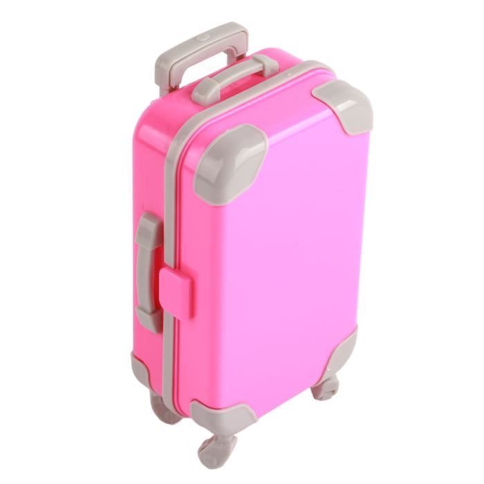 Petite Valise De Poupée Avec Accessoires – Vintage – Occasion