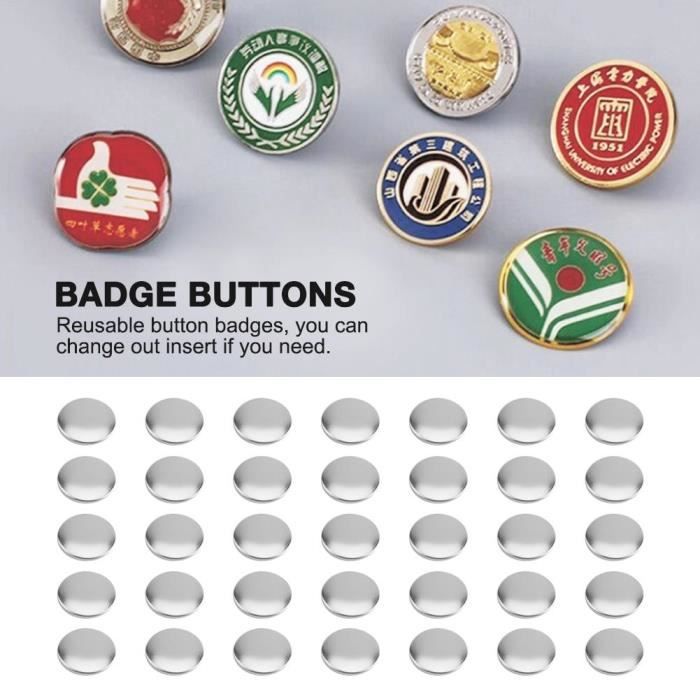 MILISTEN Lot De 20 Fermoirs En Acier Inoxydable Pour La