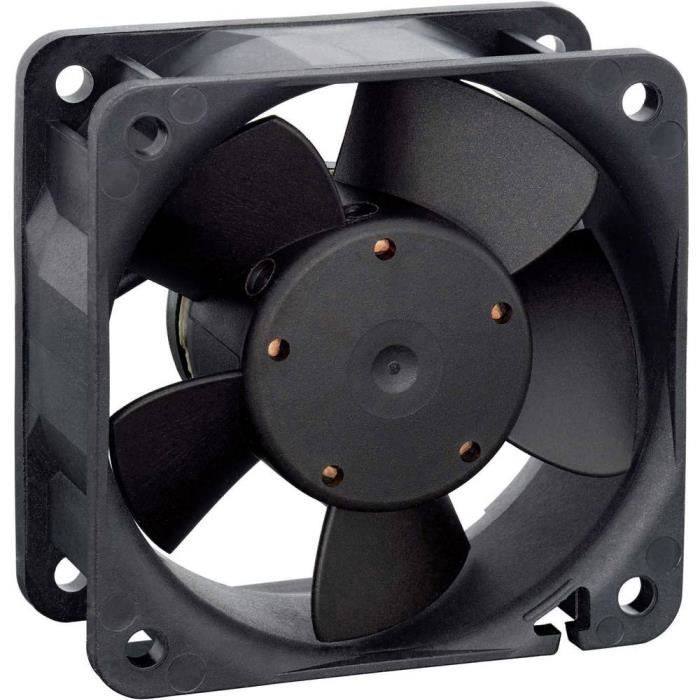 Ventilateur axial - EBM PAPST - 614NGL 9272206012 - 24 V DC - 60 x 60 x 25 mm - 19 m³/h - Ebm Papst