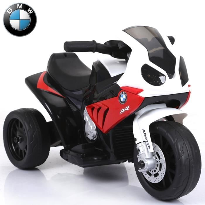 Moto Electrique 1er Age Bebe Enfant Bmw 6 Votls Tricycle Electrique Cdiscount Jeux Jouets