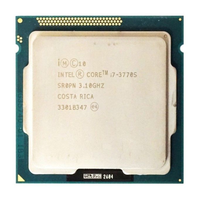 Processeur CPU Intel Core I7-3770S 310 Ghz SR0PN LGA1155 8Mo 5GT/s - Intel