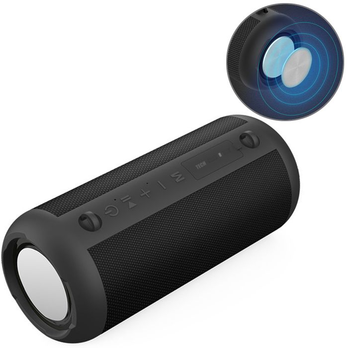 ELENXS Syst/ème o de Moto Guidon /étanche USB SD FM Radio st/ér/éo MP3 avec Haut Parleur /à Distance
