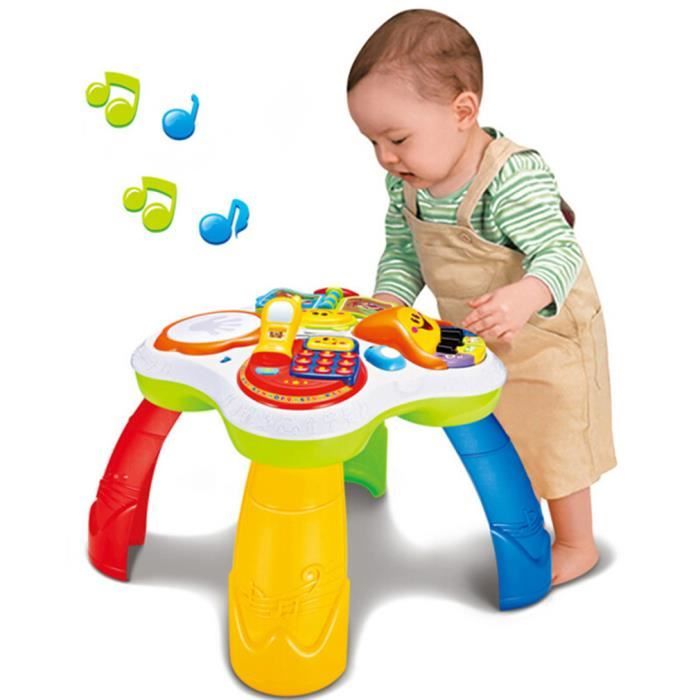 Table D Eveil Musicale Bureau Table Musicale Interactif Pour Bebe Achat Vente Table Jouet D Activite Cdiscount