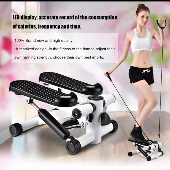 Mini stepper avec bande de résistance - viavito - ecran lcd