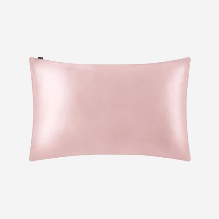 LILYSILK Taie d'oreiller en soie pour cheveux et peau 100 % soie avec fermeture 