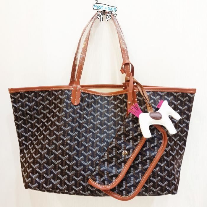 ICDKOYK Sac à Main Japonais Décontracté En Cuir PU Pour Sac Japonais Lycee Sac étanche Pour Ordinateur Portable Large Application Sac à Main Japonais (Blanc, With Straps, 38 * 27 * 11cm