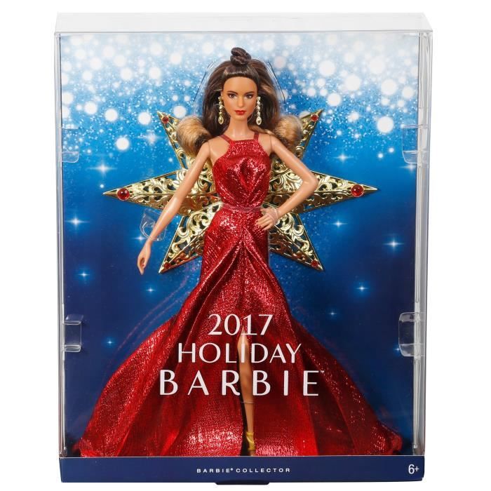 Mattel Poupée-Barbie Noel 2017 Teresa, DYX41 - Cdiscount Jeux - Jouets