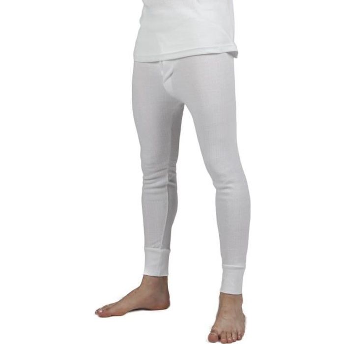 Sous-pantalon thermique - Homme - Blanc - Sports d'hiver