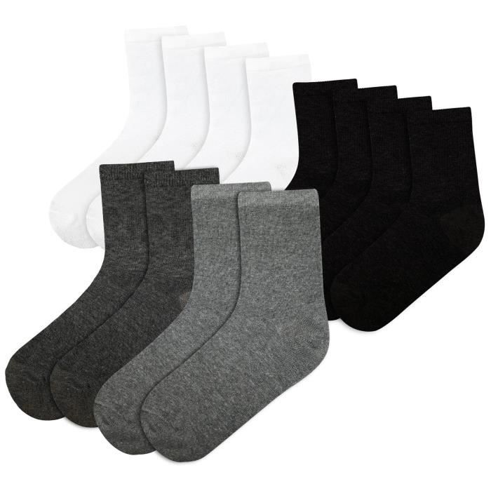 Chaussettes école Confortables Qui Ne Tombent Pas A2Z 4 Kids Garçons Filles Enfants Kids Dos To École Coton Riche Plaine Chaussettes Taille âge 2-14 Ans Chaussettes école Confortables Qui Ne Tombent Pas A2Z 4 Kids Garçons Filles Enfants Kids Dos To École Coton Riche Plaine Chaussettes Taille âge 2-14 Ans