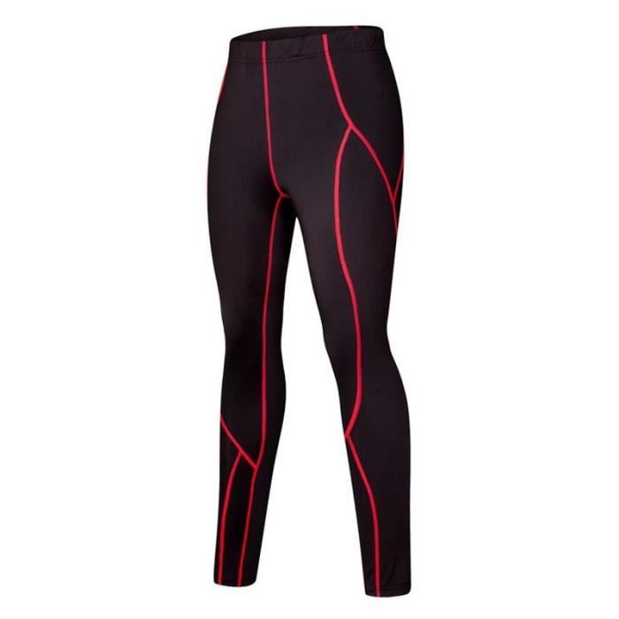 Legging Homme De Compression Doomiva - Séchage Rapide, Confort Sportif, Pour Gym, Course, Cyclisme - Taille S à 3XL - 7