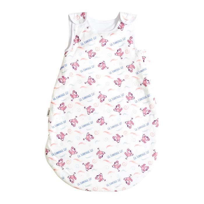 Flamant 0 5 Tog Pati Chou Gigoteuse Bebe Coton Sans Remplissage D Ete Rose Cdiscount Pret A Porter