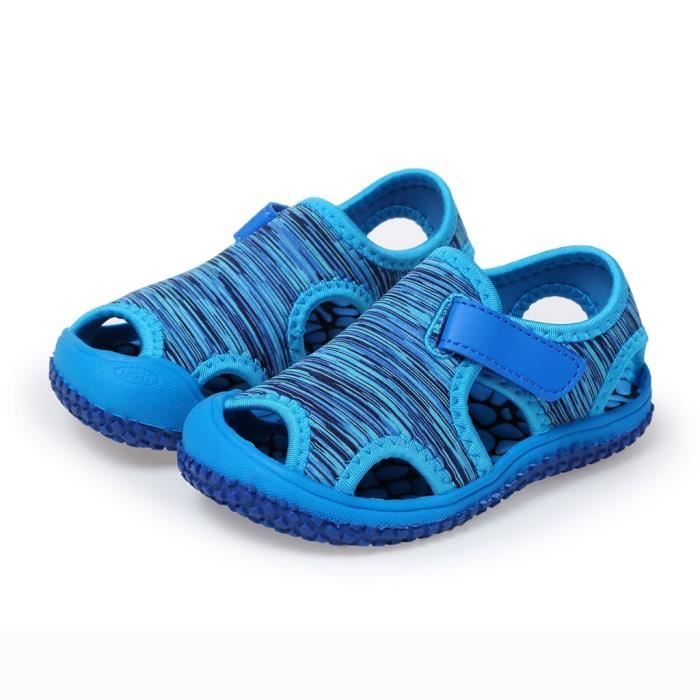 Clogs Enfants AioTio - Sandales Légères Antidérapantes - Séchage Rapide EVA - Pour Plage, Piscine, Maison - Décorations Amovibles