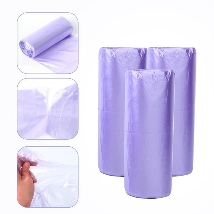 Sacs Poubelle Renforcés 140g - 18x29x39 Pouces, Biodégradables, Pour Intérieur/extérieur
