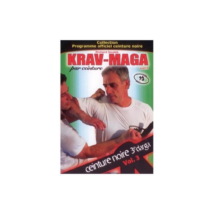 Programme ceinture noire krav maga 2025