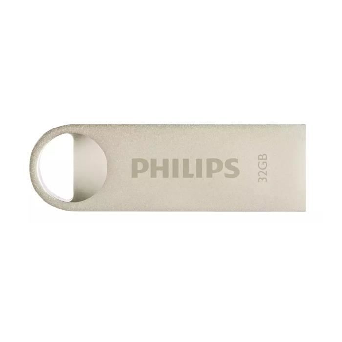 Philips Moon Édition High Speed clé USB 2.0 pour PC Ordinateur Portable Stockage de données informatiques Vitesse de Lecture jusqu'à 20 Mo/ Aluminium Porte clé - vue 10