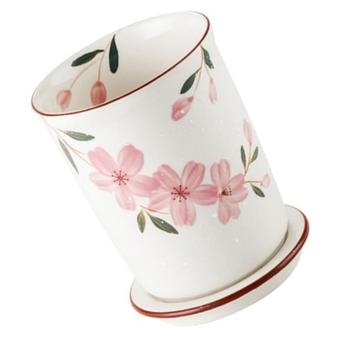 Porte-Coutellerie 1Pc Conteneur De Stockage Coffret De Rangement En  Céramique Pour La Egouttoir A Couverts Accessoire De Cuisine - Cdiscount  Maison