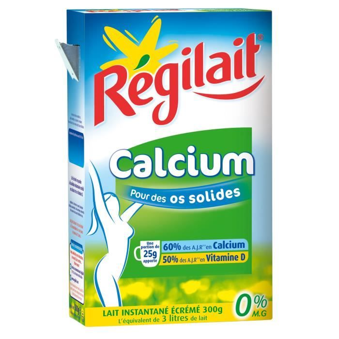 Calcium vitamine D riche en protéines 300 g Régilait - Cdiscount