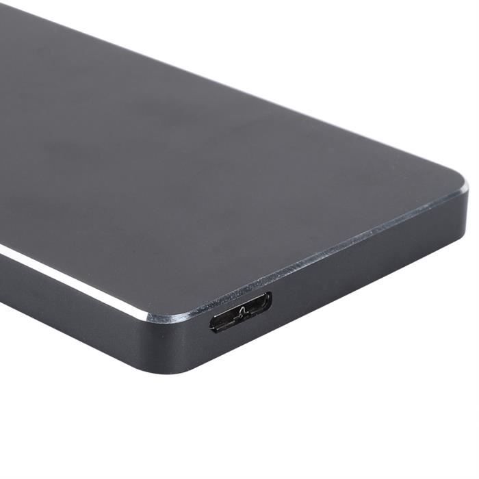 Boîtier Externe USB 3.0 Pour Disque Dur 2,5 Pouces Jusqu'à 4To - Résistant Aux Chocs, Compatible Avec Windows, Mac OS X