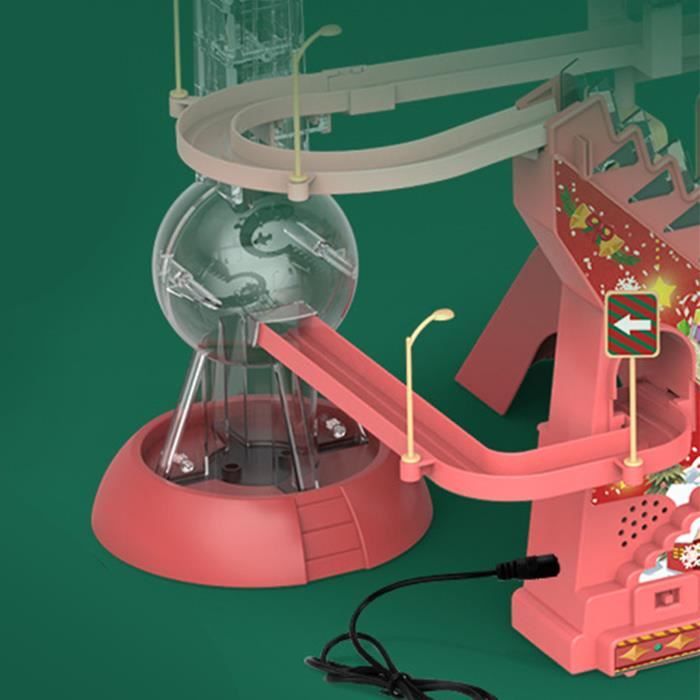 Petits Jouets D'escalade Du Père Noël, Montagnes Russes Ludiques, Piste