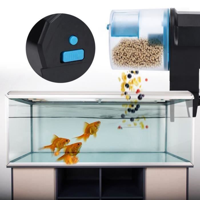 HaokanABS Aquarium Smart Timing High Capacity Automatic Food Feeder
