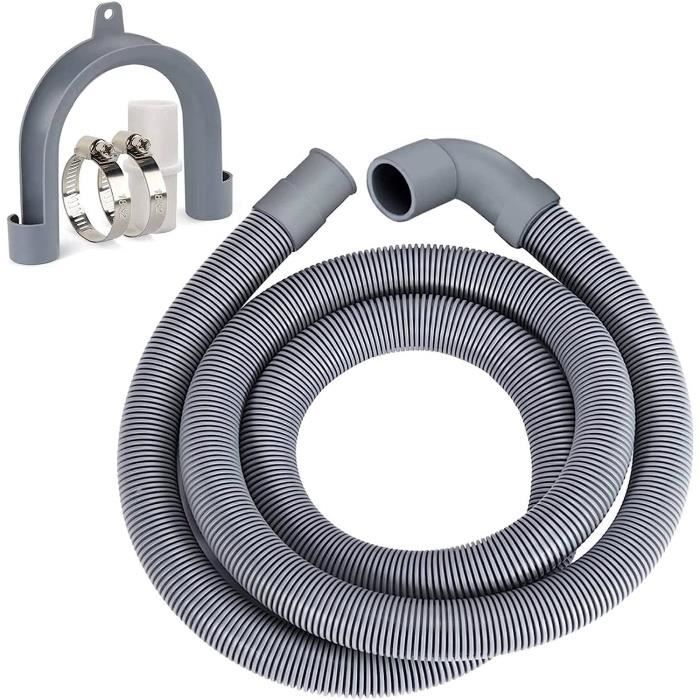 Tuyau De Vidange Universel 2/3/5 Mètres - Pour Machine à Laver, Lave-vaisselle, Climatiseur - Diamètre épais, étanche, En PE Haute Pression - 5
