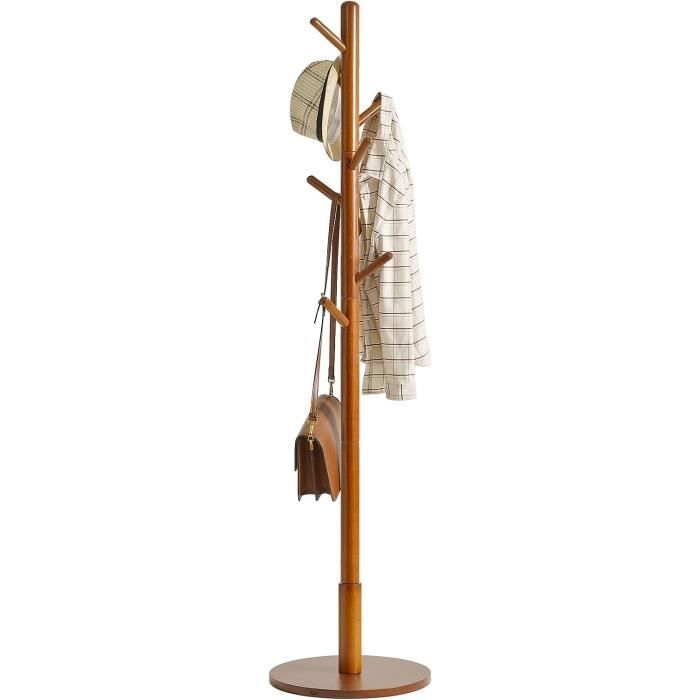Porte-manteau Vintage En Laiton Avec Base Marbre - 8 Crochets, Design Arbre, Pour Entrée, Chambre, Bureau
