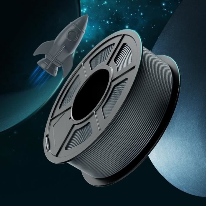 Filament PLA - SUNLU - Haute Vitesse - 1.75mm - 1kg - Gris