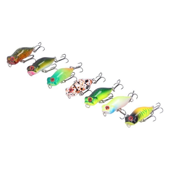6 Leurres De Pêche HENGJIA Jerkbait Oscillant 8,8 Cm/12,5 G – Appâts Manivelle Menton