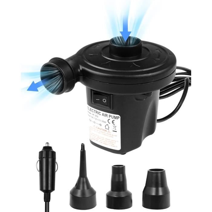 Noir,Pompe Electrique, Pompe à Air Électrique 600W Avec 5 Buses Pour Tapis Gonflable Gonfleur Electrique Matelas Gonflable Anneaux De Natation Radeaux Lits A Eau Bateaux Bassins Pour Enfan 92591738 Noir,Pompe Electrique, Pompe à Air Électrique 600W Avec 5 Buses Pour Tapis Gonflable Gonfleur Electrique Matelas Gonflable Anneaux De Natation Radeaux Lits A Eau Bateaux Bassins Pour Enfan 92591738
