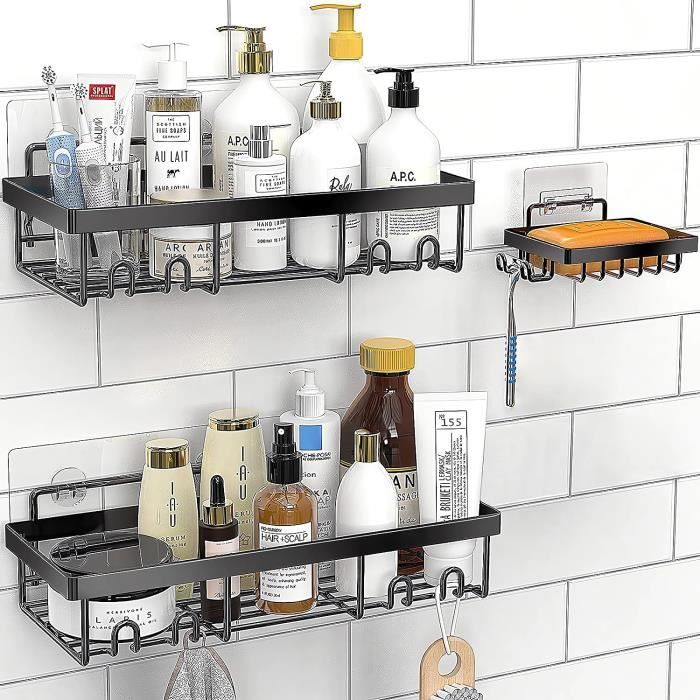 Porte-savon Et Éponge En Laiton Gris - À Poser Sur Baignoire - Salle De Bain