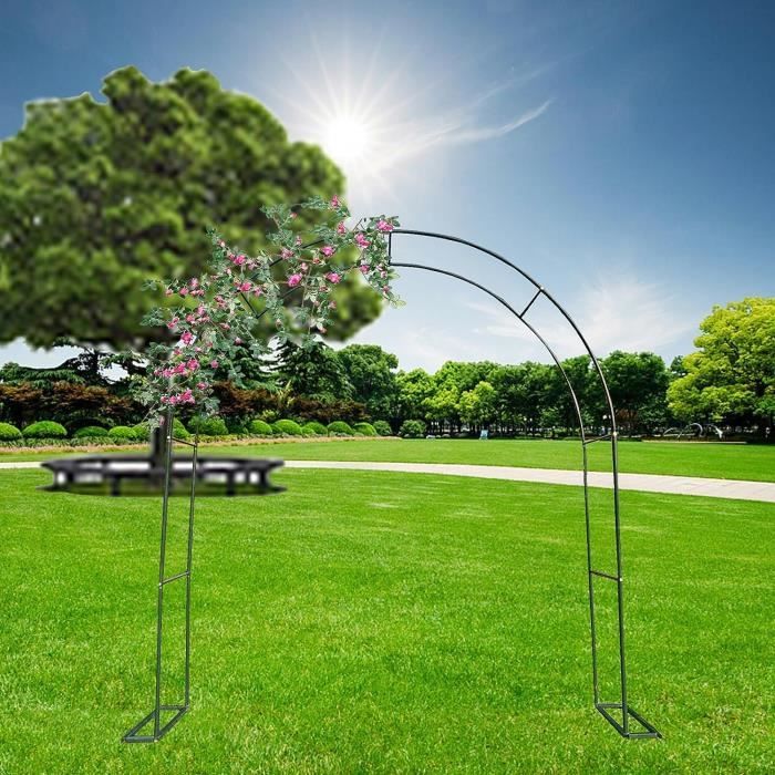 Métal Arche À Rosiers En, Arche Jardin Fer Forgé, Arcade À Rosiers