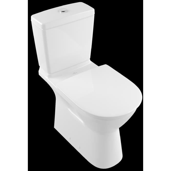 Pack WC à poser sans bride sortie horizontale Villeroy & Boch Direct Flush  NF