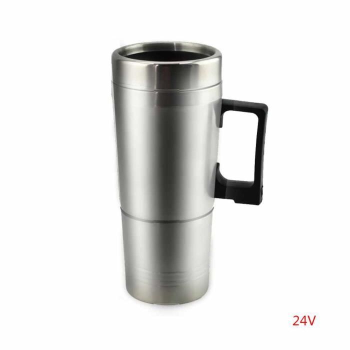 24v Bouilloire Chauffe Eau électrique Voiture En Acier Inoxydable Tasses Auto Boiling Bouteille Deau