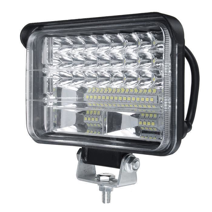 Klaxon Musicaux Feux Remorque HAWEE 90W LED Lumiu00e8re De Travail Angel Eye - Phare Combo Spot Projecteur De Brouillard Pour Off Road 4x4 SUV UTV ATV Camion Lourd Tracteur Pompe A Graisse