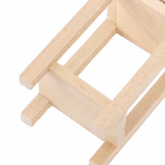 Rampe En Métal Fer Forgé échelle 1/12 Pour Maison De Poupée - Kit DIY IRBRA - Style Classique Noir