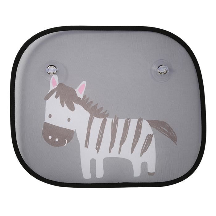 1 Pair Pare Soleil Voiture Rideau Fenetre Ombre Adherer Pour Enfant Bebe Zebra Achat Vente Pare Soleil Bebe Cdiscount