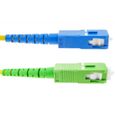 20 Mètres Câble à Fibre Optique (jarretière Optique) Compatible Freebox - 20M-1