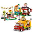 LEGO® 41701 Friends Le Marché de Street Food, avec Jouet Camion Tacos et Bar à Jus, Idée de Cadeau Créatif pour Enfants +6 ans-1