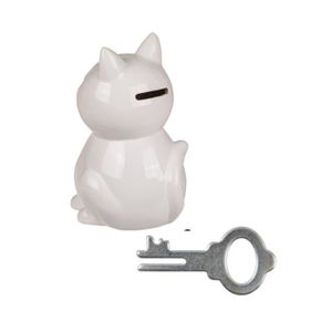 Jardinière en céramique blanche pour décoration de bureau et maison