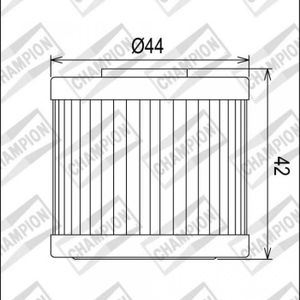 Filtre à Huile KYMCO - Pour MXU 400 Et MAXXER 400 (2008-2017) - Pièce Détachée Quad