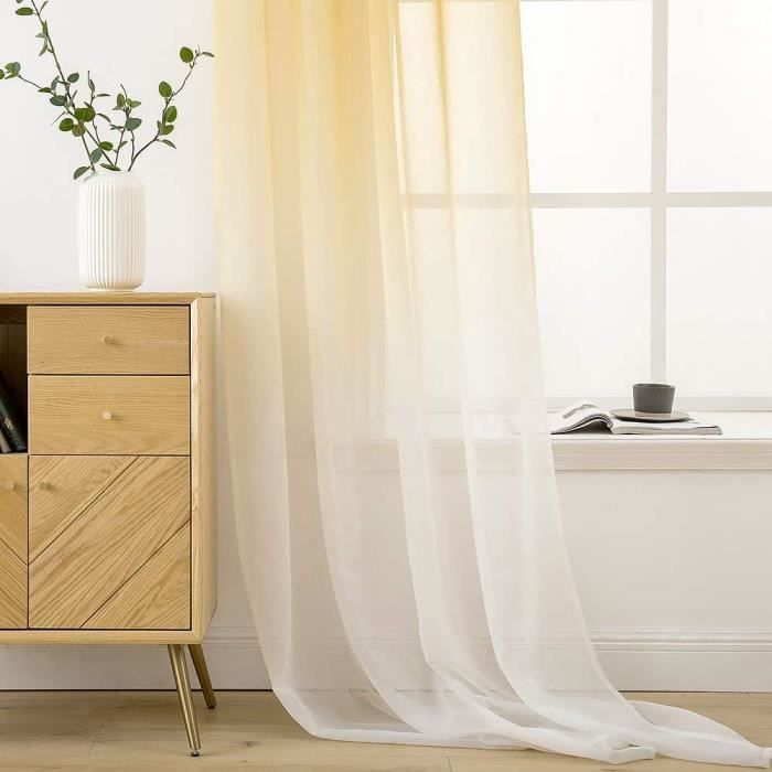 Store Fenêtre Arc Demi-Cercle Auto-Adhésif - Sans Perçage, En Tissu Non Tissé | Pour Intimité Et Lumière