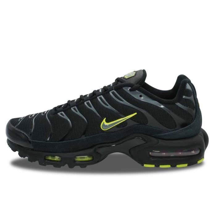 Chaussures de running Nike Air Max Plus TN Noir Volt 44 Homme Route Noir Cdiscount Sport